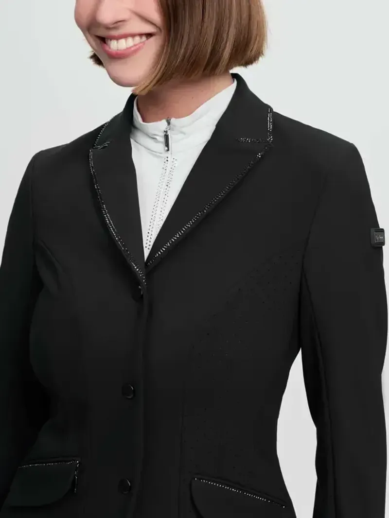LeMieux Brilliance Diana Show Jacket Ladies in Black-6