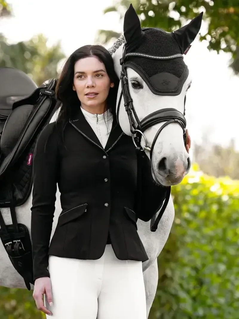 LeMieux Brilliance Diana Show Jacket Ladies in Black-5