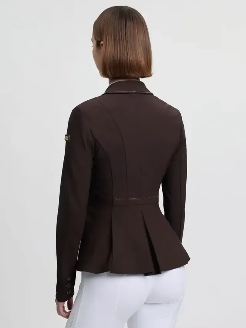 LeMieux Brilliance Diana Show Jacket Ladies in Espresso-3