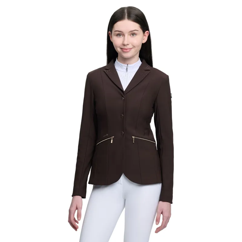 LeMieux Brilliance Junior Pro Show Jacket in Espresso