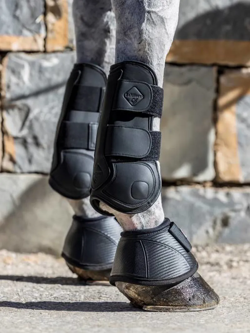 LeMieux Capella Tendon Boots in Black-4