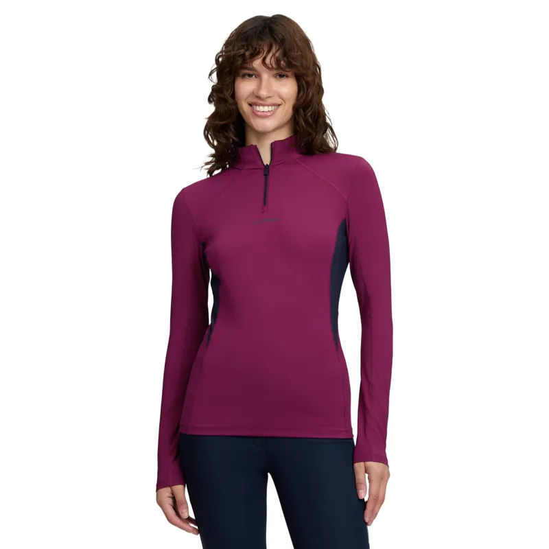 LeMieux Classique Base Layer Ladies in Blackberry