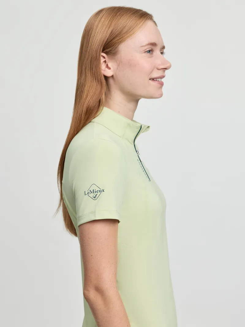 LeMieux Classique Short Sleeve Base Layer Ladies in Macaron-3