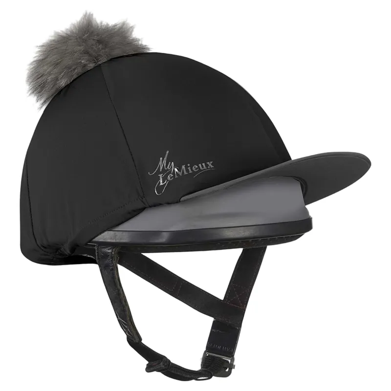 LeMieux Classique Pom Hat Silk in Black