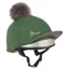 LeMieux Classique Pom Hat Silk in Hunter Green
