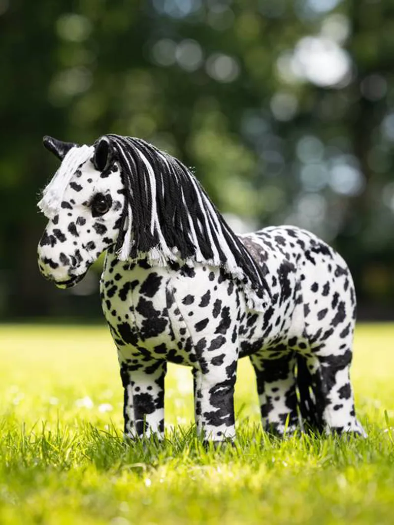 LeMieux Toy Pony Dakota in Appaloosa Black-1