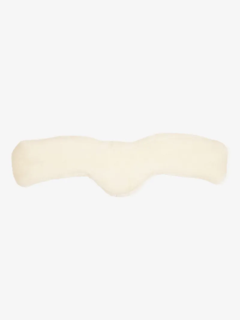 LeMieux Merino+ Anatomic Dressage Girth Cover in Natural-2
