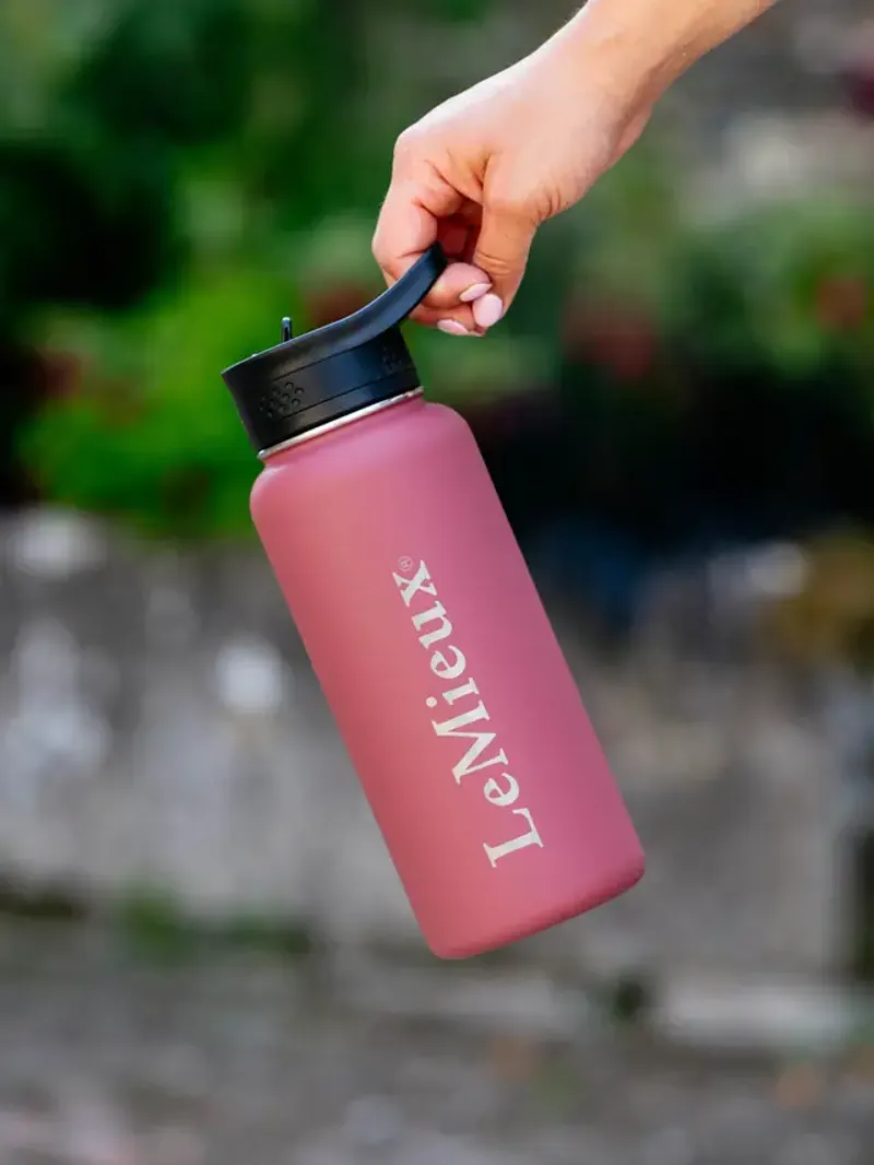 LeMieux Drinks Bottle in Cranberry-2