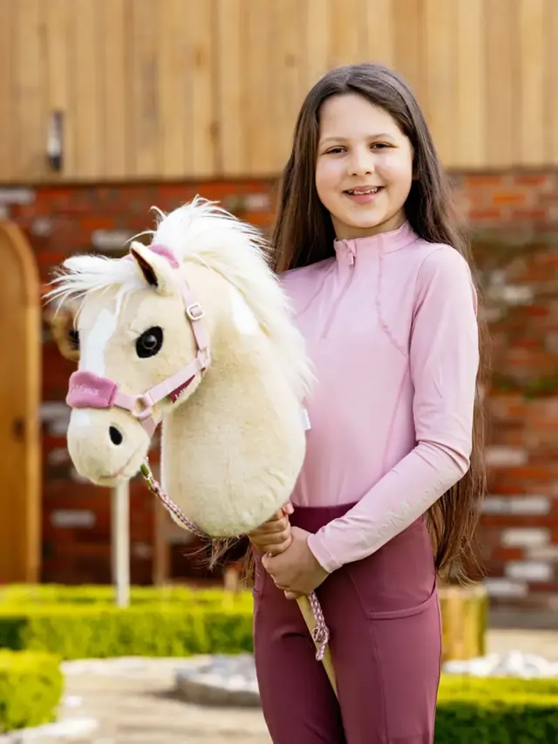 LeMieux Hobby Horse Vogue Headcollar in Blossom-1