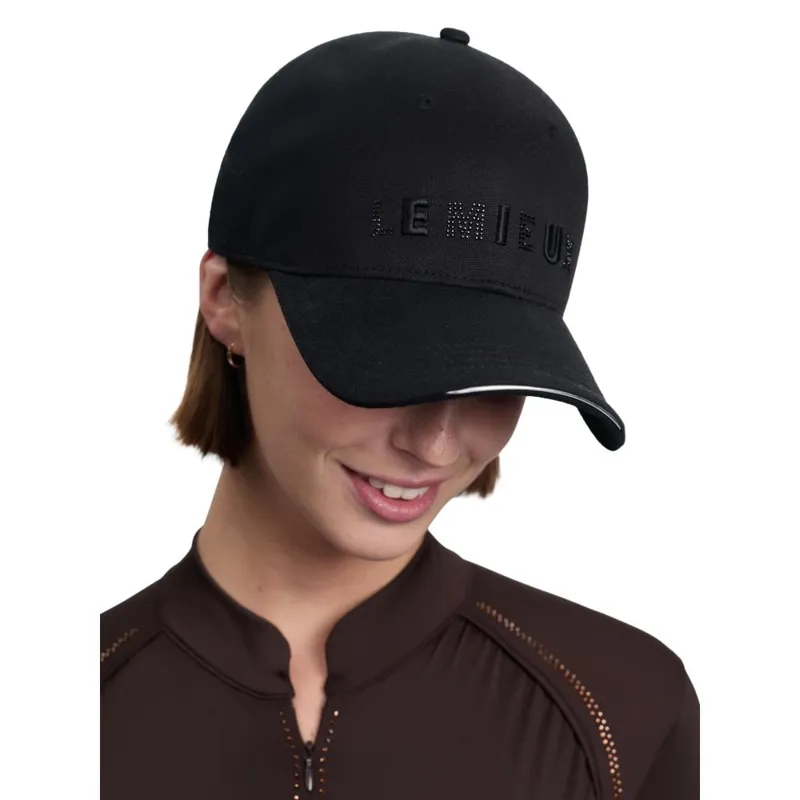 LeMieux Brilliance Baseball Cap in Black-3