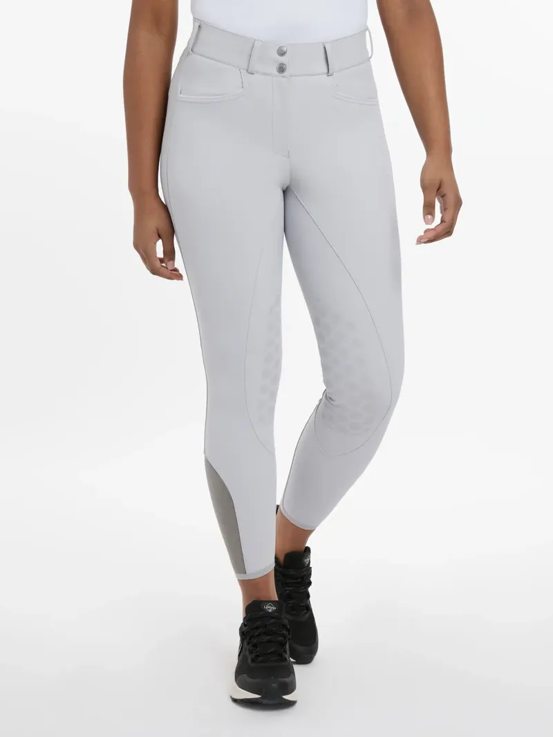 LeMieux Imogen Knee Grip Breeches in Light Grey