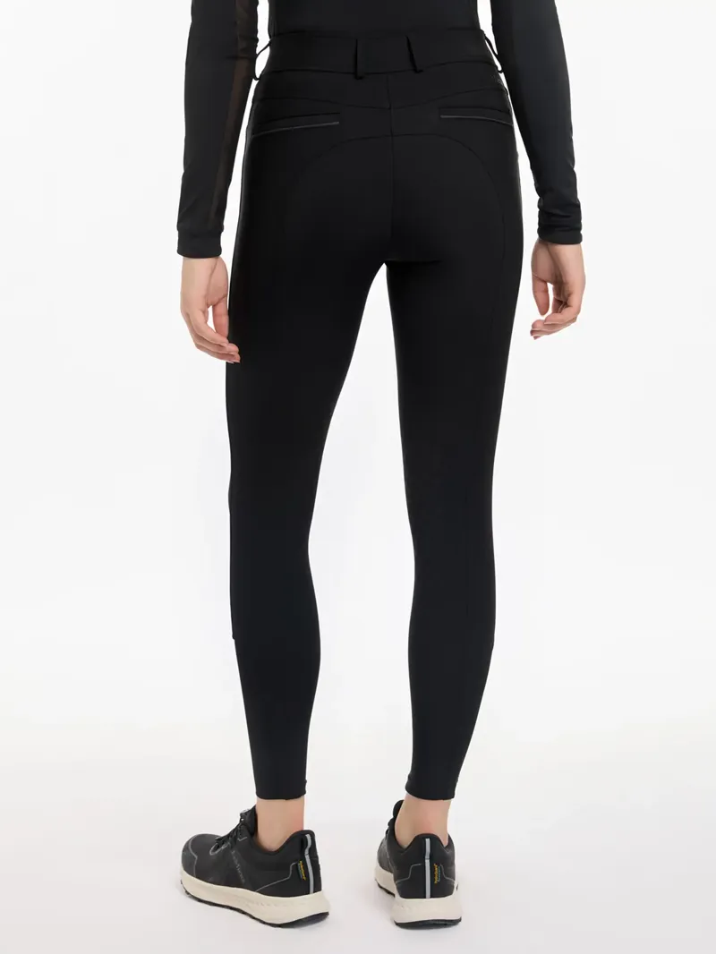 LeMieux Isabelle Knee Grip Breeches Ladies in Black-5