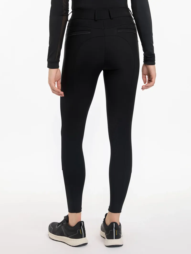 LeMieux Isabelle Knee Grip Breeches Ladies in Black-4