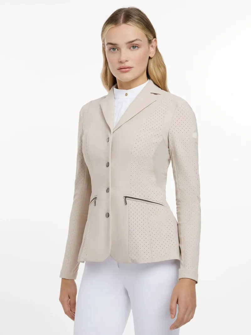 LeMieux Jessica Mesh Show Jacket Ladies in Stone