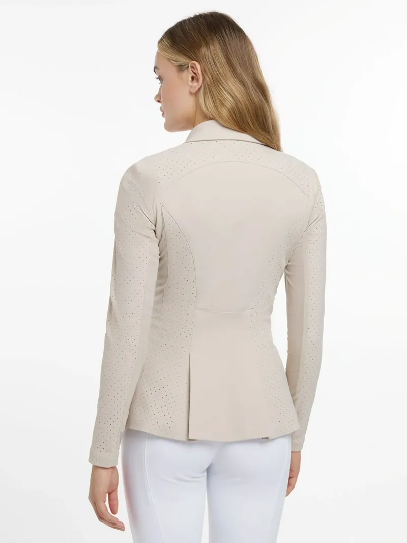 LeMieux Jessica Mesh Show Jacket Ladies in Stone-2