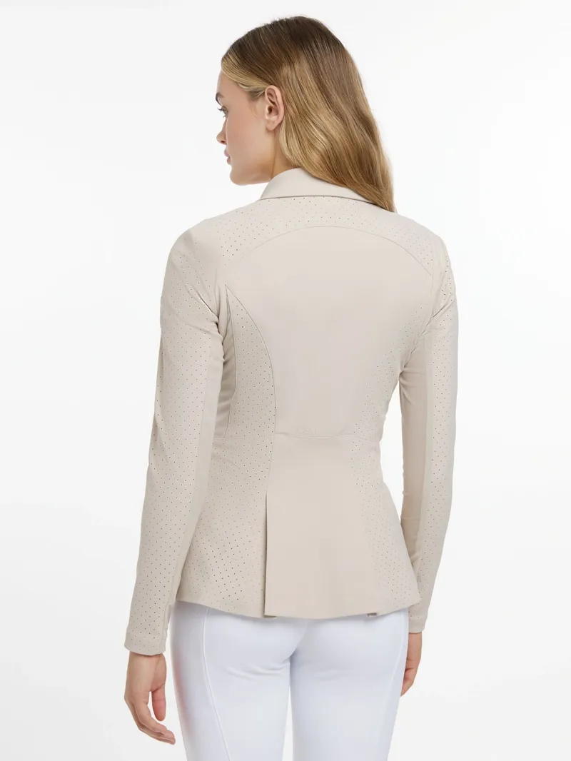 LeMieux Jessica Mesh Show Jacket Ladies in Stone-1