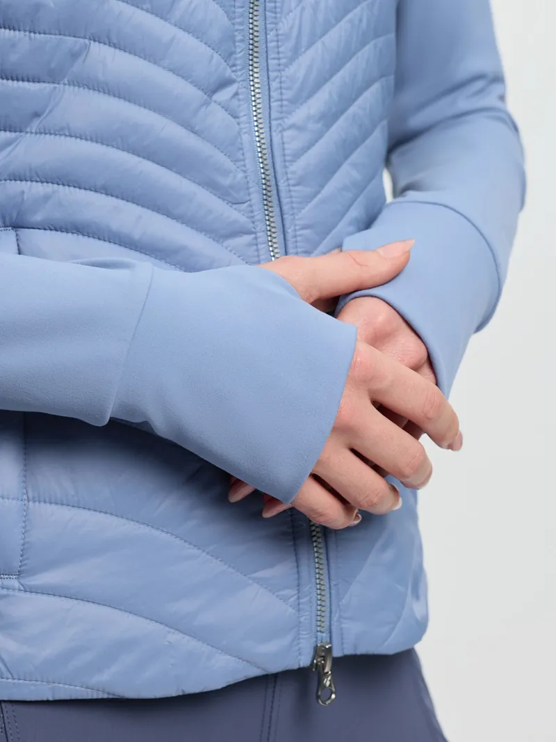 LeMieux Juliette Jacket Ladies in Powder Blue-3