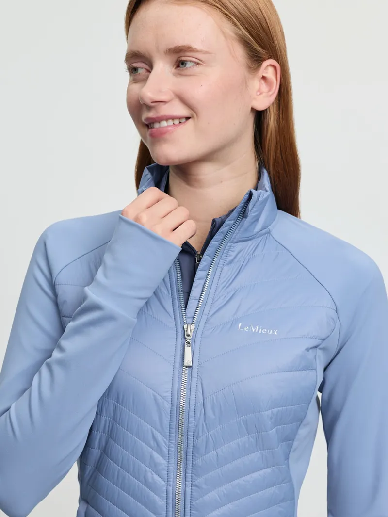 LeMieux Juliette Jacket Ladies in Powder Blue-5