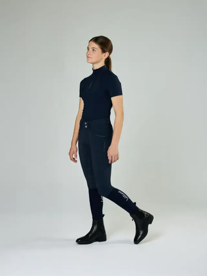 LeMieux Zip Paddock Boot Juniors in Black-3