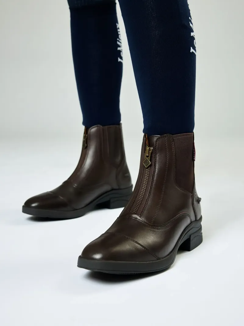 LeMieux Zip Paddock Boot Juniors in Brown