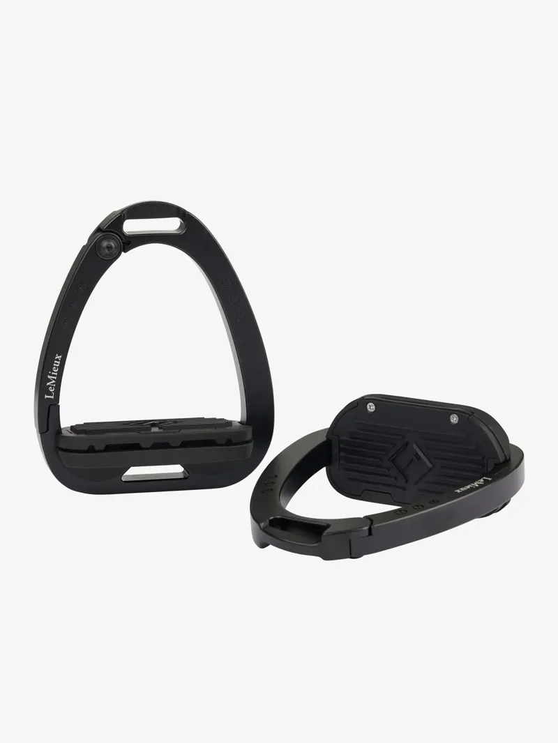 LeMieux Junior Vector Balance Stirrups in Black