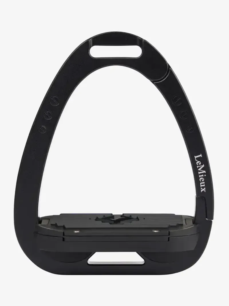 LeMieux Junior Vector Balance Stirrups in Black-2