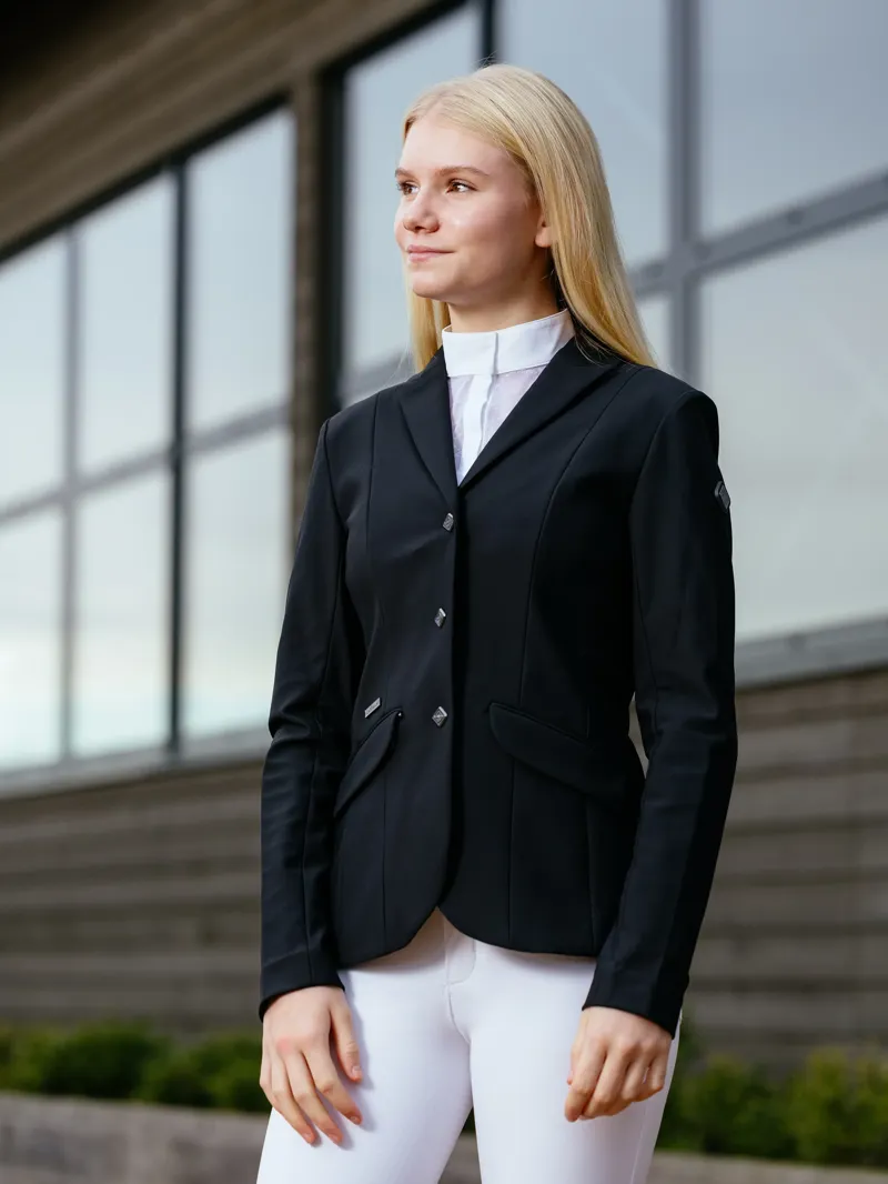 LeMieux Young Rider Kennedy Show Jacket in Black-6