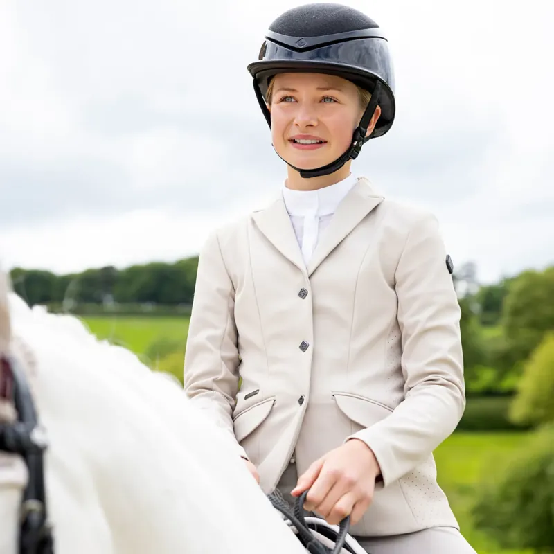 LeMieux Young Rider Kennedy Show Jacket in Stone-5