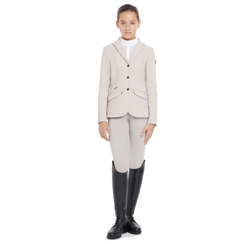 LeMieux Young Rider Kennedy Show Jacket in Stone-1