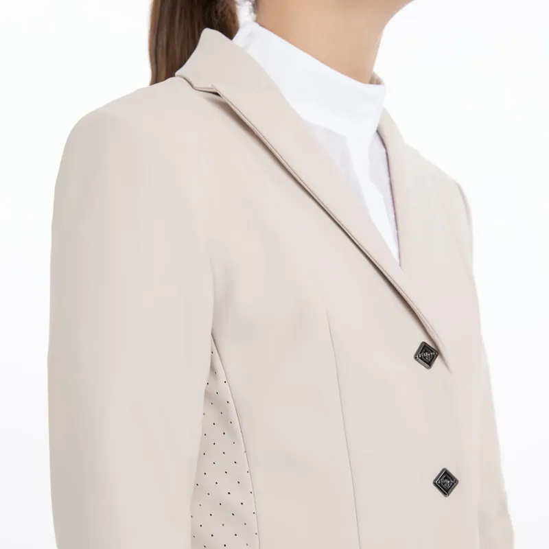 LeMieux Young Rider Kennedy Show Jacket in Stone-3