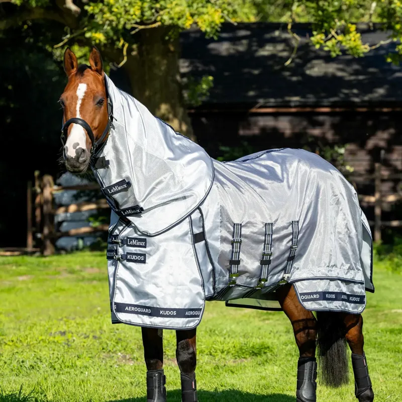 LeMieux Kudos AeroGuard Fly Rug - Silver