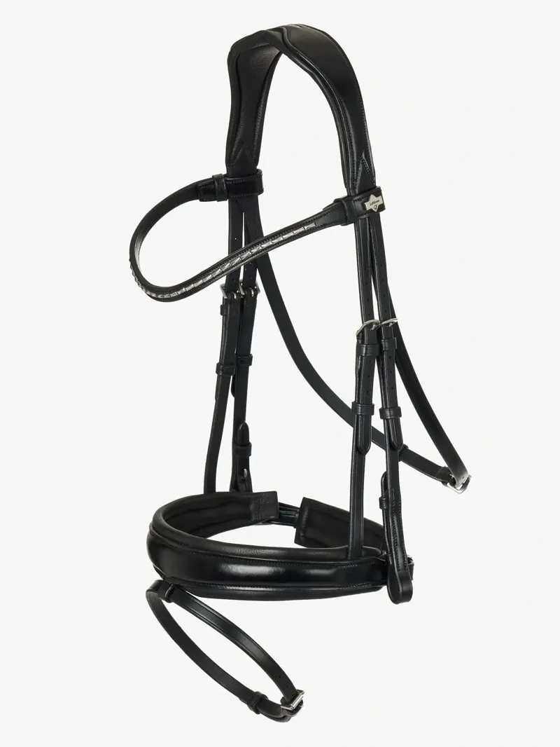 LeMieux Kudos Classic Dressage Bridle - Black