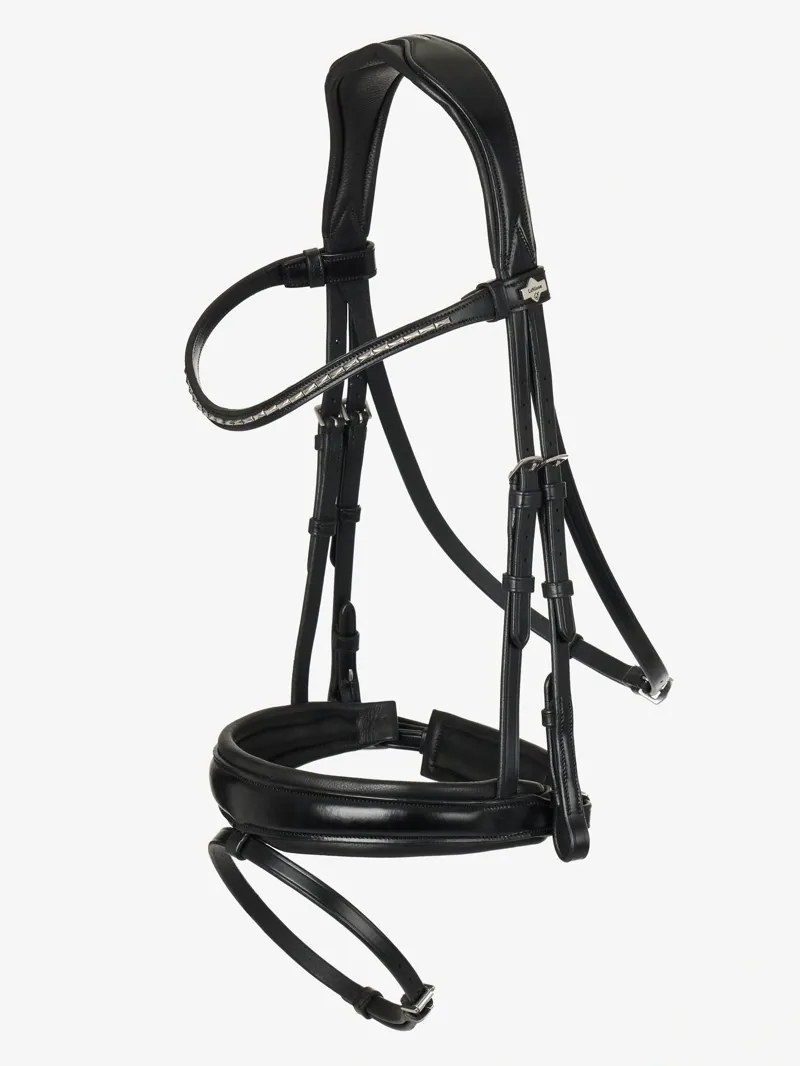 LeMieux Kudos Classic Dressage Bridle - Black