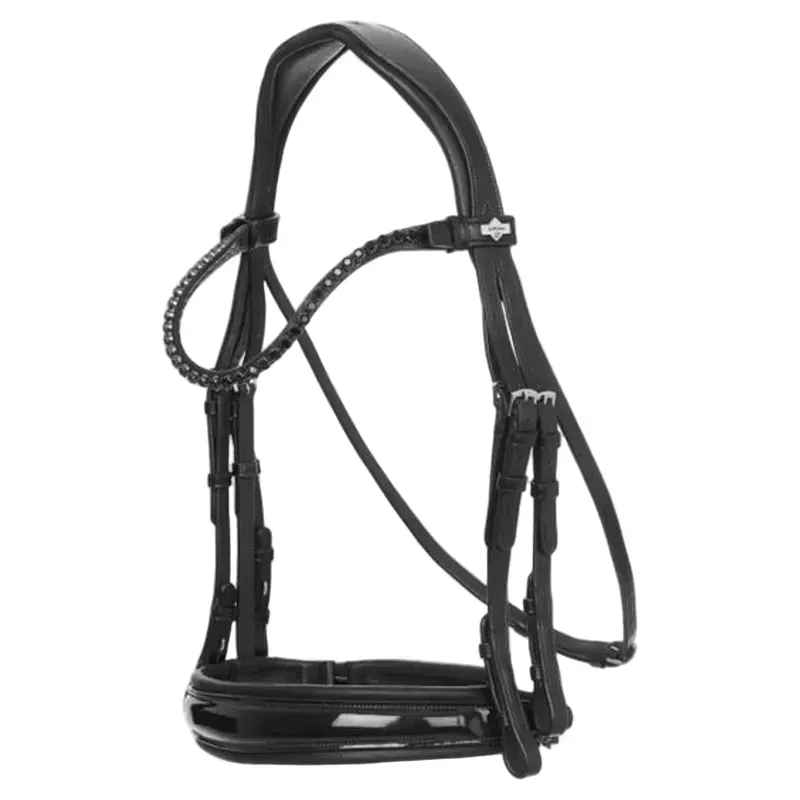 LeMieux Kudos Double Bridle - Black