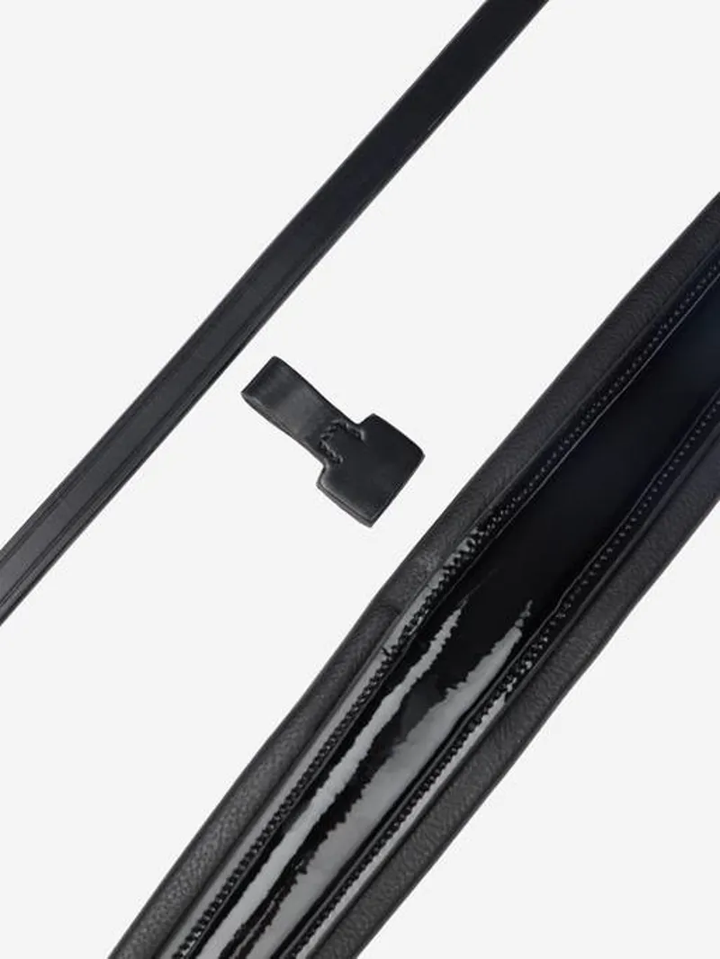 LeMieux Kudos Patent Dressage Bridle in Black-4