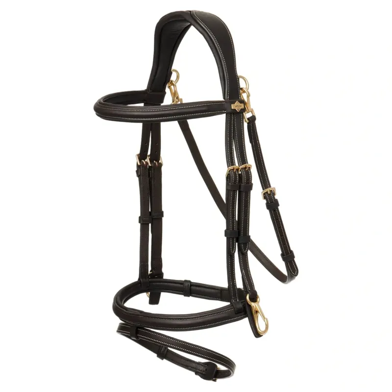 LeMieux Kudos Work Bridle in Brown