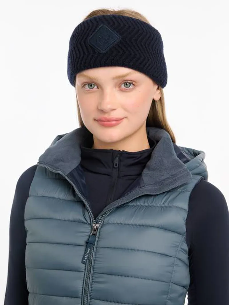 LeMieux Lila Headband in Navy