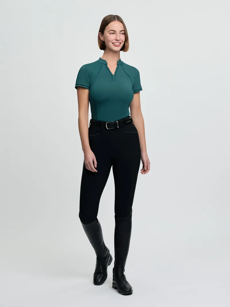 LeMieux Lisa Mesh Base Layer Ladies in Jungle-1