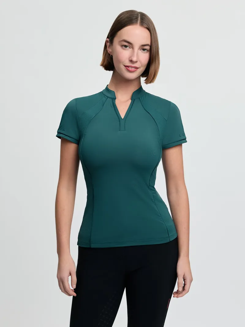 LeMieux Lisa Mesh Base Layer Ladies in Jungle-6