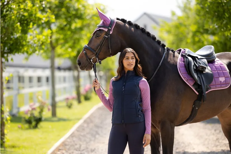 LeMieux Loire Classic Close Contact Square in Mallow-3