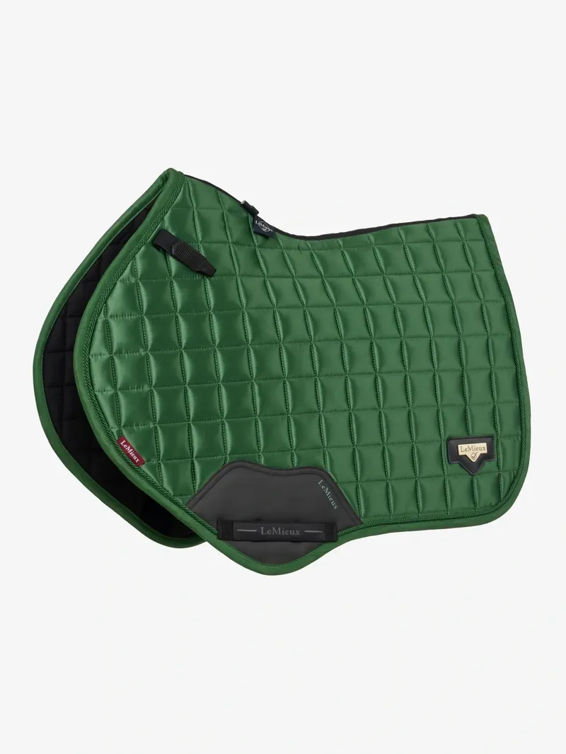 LeMieux Loire Close Contact Square in Hunter Green