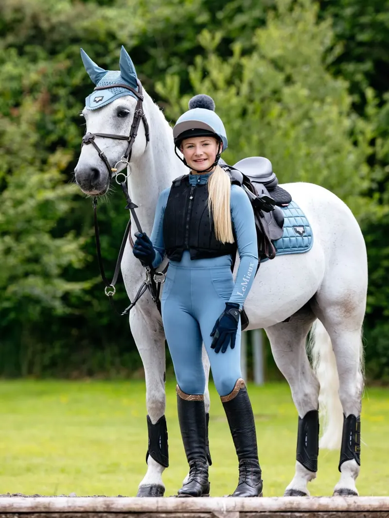LeMieux Loire Close Contact Square in Ice Blue-2