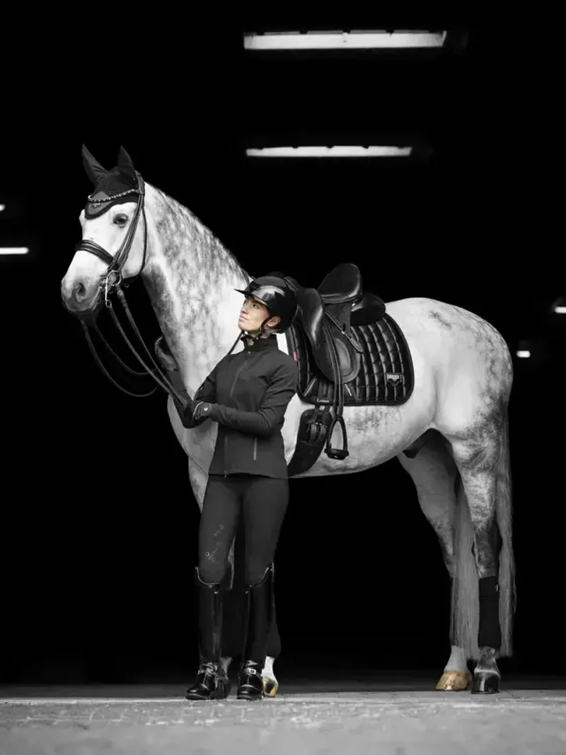 LeMieux Loire Dressage Square in Black-3