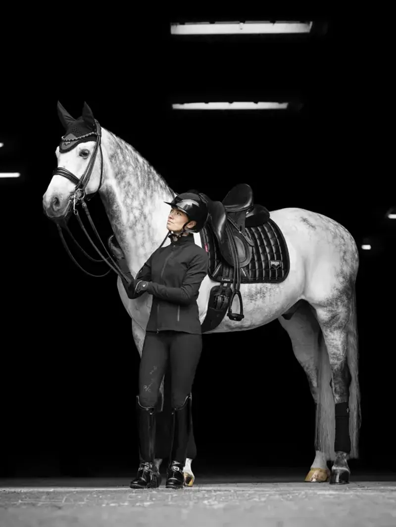 LeMieux Loire Dressage Square in Black-2