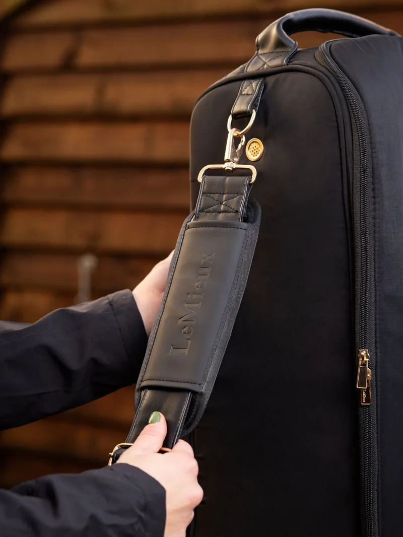 LeMieux Luxe Boot Bag in Black-3