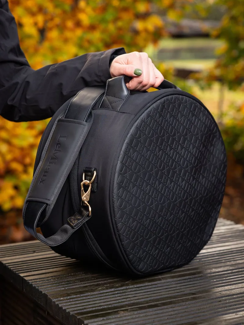 LeMieux Luxe Hat Box in Black-2