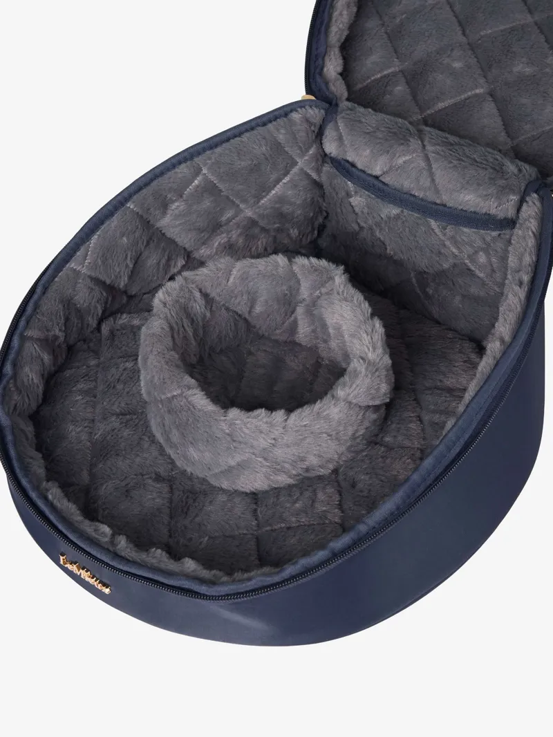 LeMieux Luxe Hat Box in Navy-1