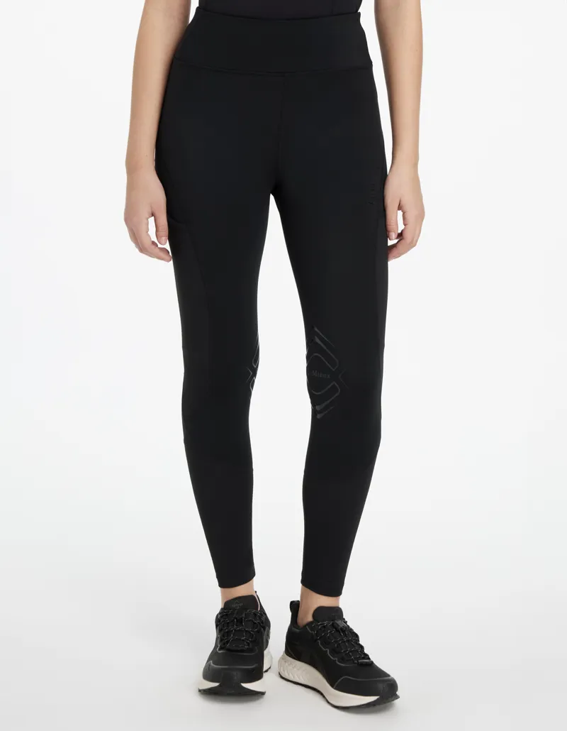 LeMieux Lydia Mesh Leggings Ladies in Black