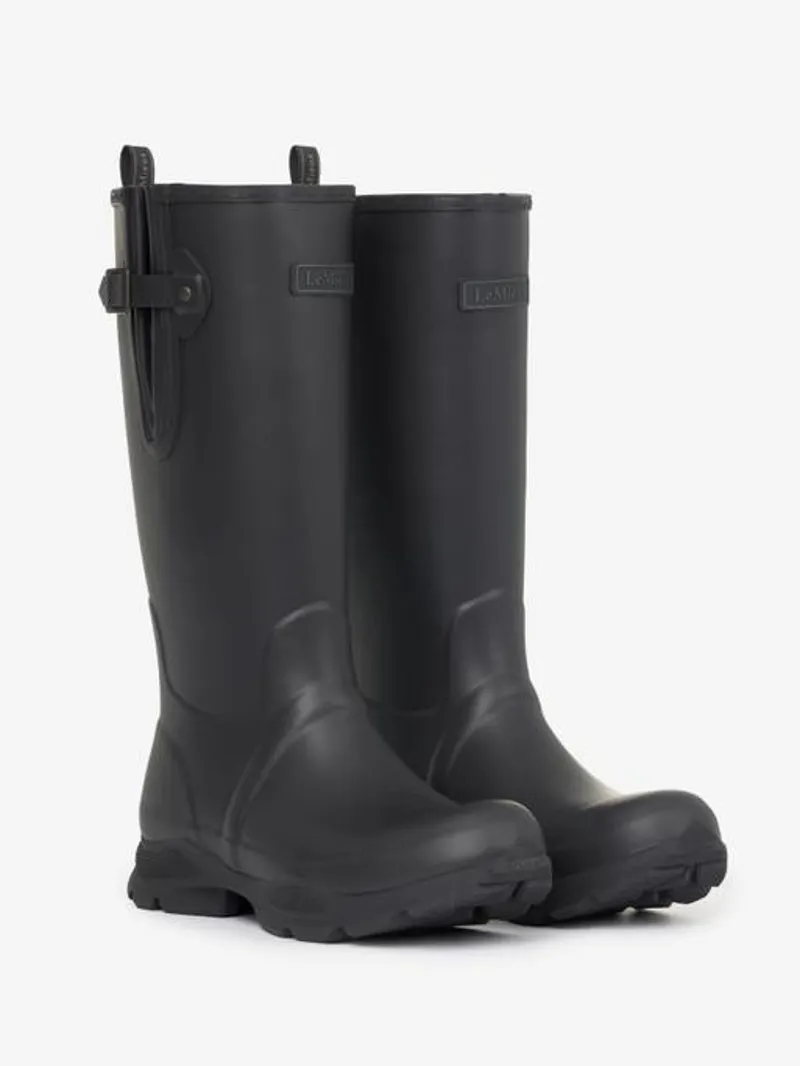 LeMieux Ultra Stride Wellington Boots Mens in Black