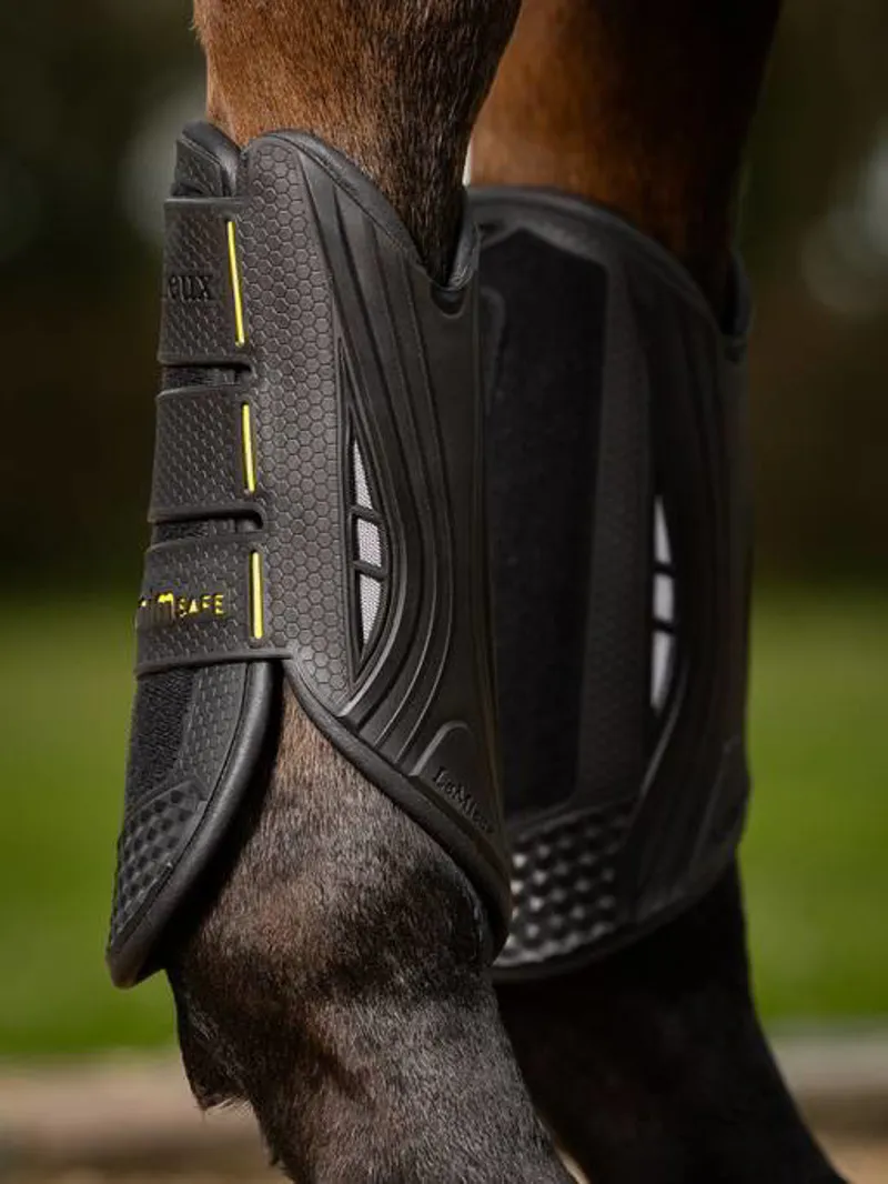 LeMieux MIMsafe XC Boot Front in Black-2
